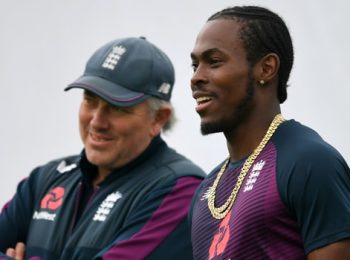 Chris Silverwood and Jofra Archer