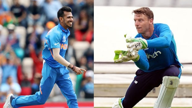 Jos Buttler and Yuzvendra Chahal